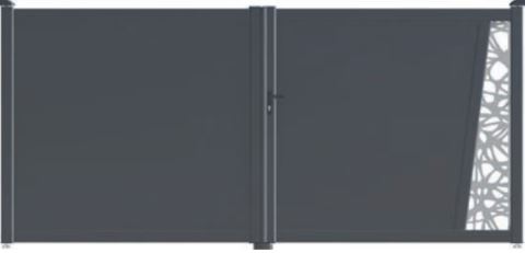 PORTAIL PVC BELLE-ILE 